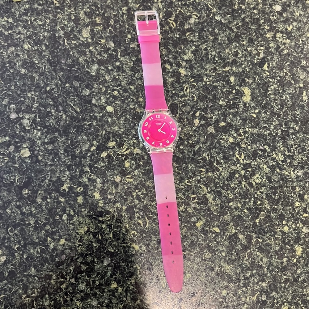 SWATCH. Pink. Worn once. - Picture 2 of 4